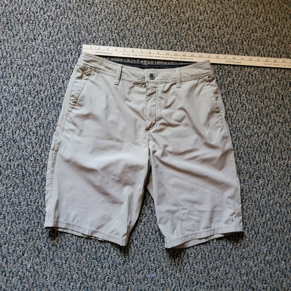 O'Neill Hybrid Khaki Board Shorts Size 30 - Picture 6 of 9